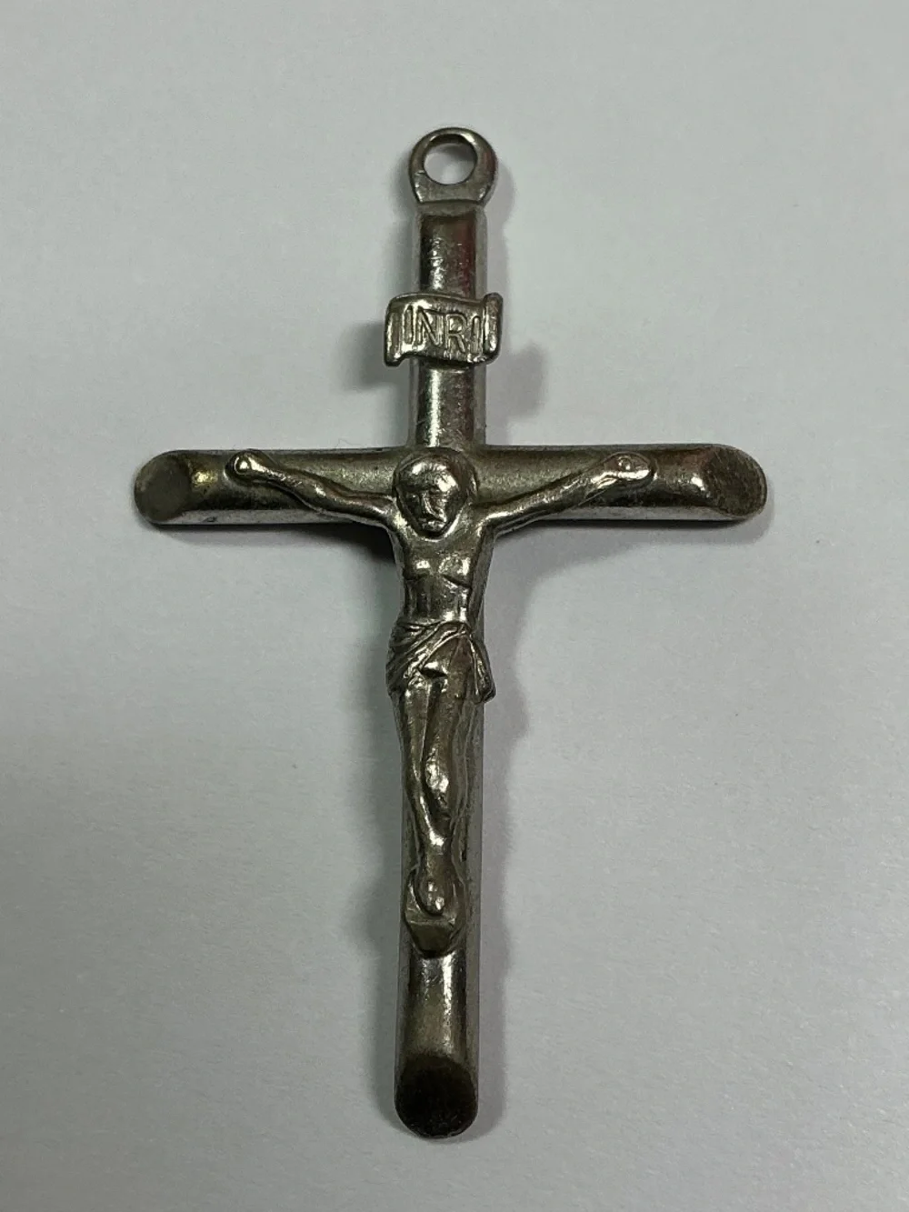 Vintage Sterling Silver Crucifix. 1.5 inches long